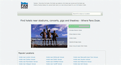 Desktop Screenshot of fandoze.com